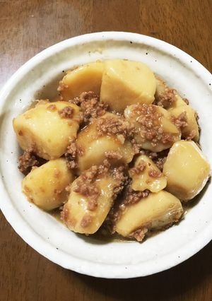 簡単♩里芋のそぼろ煮-レシピのメイン写真