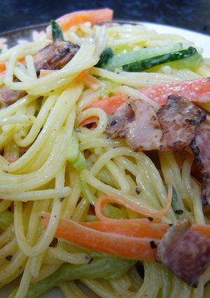 サラダスパゲティー ～我が家の定番～-レシピのメイン写真