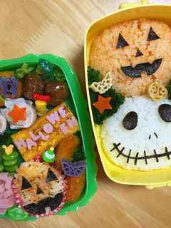 キャラ弁☆ハロウィン弁当-レシピのメイン写真