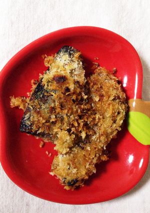 さんまの蒲焼き缶でパン粉焼き-レシピのメイン写真