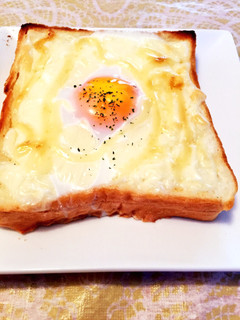 エッグちーまよトースト-レシピのメイン写真