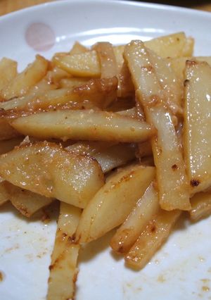 じゃがバター、なんちゃって明太子風味？-レシピのメイン写真