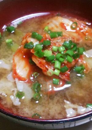 簡単なのに美味しい♪キムチ豚汁-レシピのメイン写真