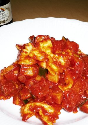 トマトとズッキーニのパスタ煮☆-レシピのメイン写真