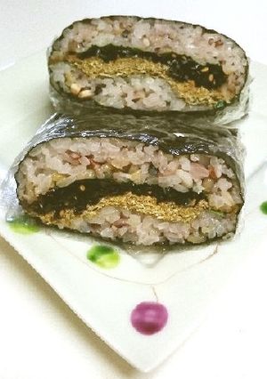 W昆布のおにぎらず！-レシピのメイン写真