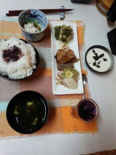 血管プラークダイエット食540(朝食)-レシピのメイン写真