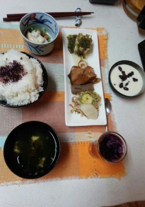血管プラークダイエット食540（朝食）-レシピのメイン写真