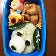 簡単♩ お茶犬弁当♩