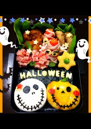 ハロウィン♡簡単キャラ弁キャラおかず♪-レシピのメイン写真