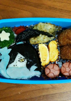 妖怪ウォッチ☆オロチキャラ弁-レシピのメイン写真