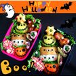 ハロウィン♪可愛いリラックマキャラ弁♡
