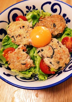 だしポン酢ソースが香る和風ロコモコ丼-レシピのメイン写真
