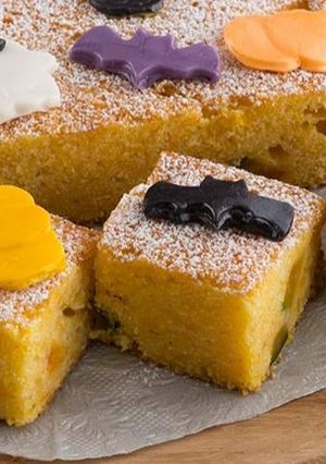 ハロウィンに♪マシュマロで簡単デコケーキ-レシピのメイン写真