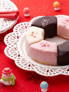 簡単!バウムdeクリスマスケーキ-レシピのメイン写真