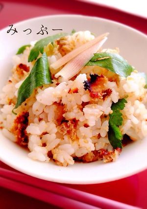 秋刀魚の胡麻味噌焼きご飯♡-レシピのメイン写真