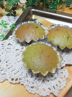 HM○簡単○小豆抹茶マフィン○-レシピのメイン写真