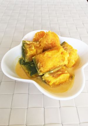 かぼちゃのミルク煮。スープも美味しい！-レシピのメイン写真
