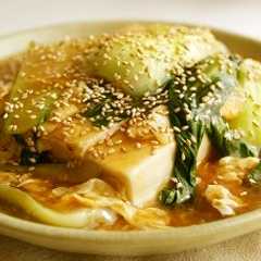 รูปของ かき玉あんかけ豆腐