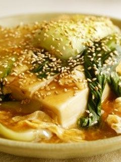 かき玉あんかけ豆腐-レシピのメイン写真