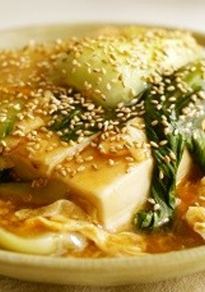 かき玉あんかけ豆腐-レシピのメイン写真