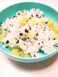 たくあんわかめご飯-レシピのメイン写真