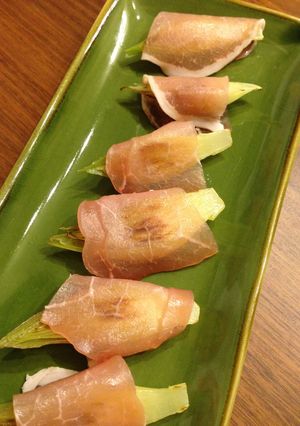 速攻おつまみ みょうがの生ハム巻き-レシピのメイン写真