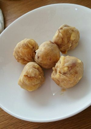 栗の簡単おやつ-レシピのメイン写真