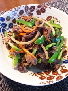 おいしい 牛肉もりもり きんぴらごぼう-レシピのメイン写真