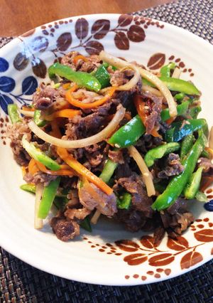 おいしい 牛肉もりもり きんぴらごぼう-レシピのメイン写真