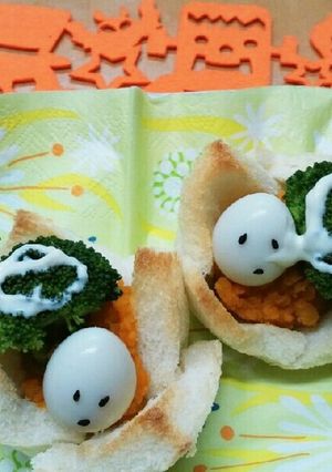 パンカップのハロウィンオードブル-レシピのメイン写真