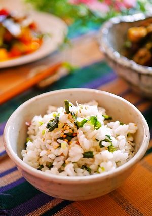 大根葉☆子供が食べる☆バターしょうゆ菜飯-レシピのメイン写真