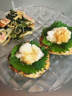 ひじきのあっさりジューシー和風ハンバーグ-レシピのメイン写真