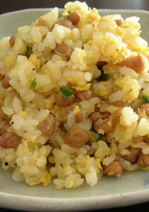 ふわふわ納豆チャーハン-レシピのメイン写真
