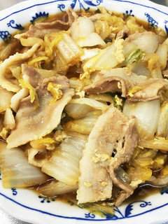すき焼きのたれで簡単☆豚バラ白菜煮-レシピのメイン写真
