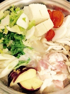 ゴマ豆乳鍋-レシピのメイン写真