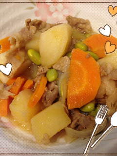 ズボラ肉じゃが-レシピのメイン写真