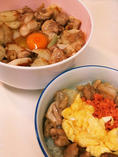もも肉と長いも丼-レシピのメイン写真