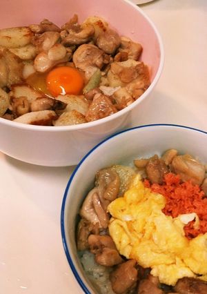 もも肉と長いも丼-レシピのメイン写真