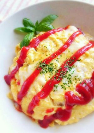 チキンライスが美味しい♡オムライス-レシピのメイン写真