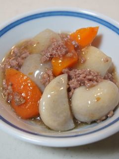 さといものそぼろ煮-レシピのメイン写真