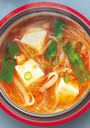 ピリ辛麻婆春雨スープ(360mL)-レシピのメイン写真