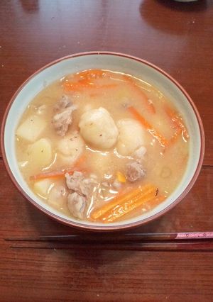 豚汁すいとん?!-レシピのメイン写真