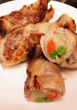 ☆肉巻き野菜☆塩麹ロース柔らか-レシピのメイン写真