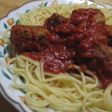 ミートボールパスタ