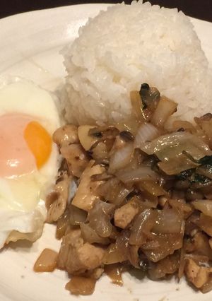 簡単チキンのバジル炒め ガパオ-レシピのメイン写真