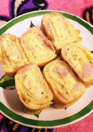 ベーコン入りふんわり玉子焼き-レシピのメイン写真