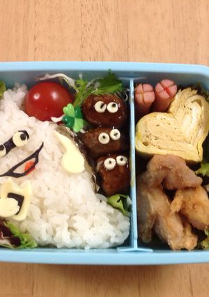 ウィスパーの塩おにぎり弁当-レシピのメイン写真