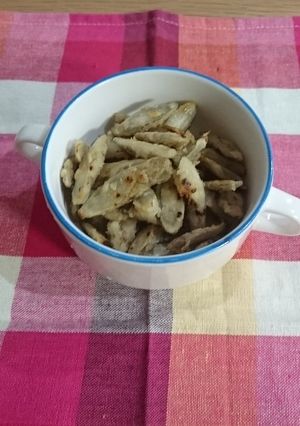 ごぼうチップス！ビールによく合う。-レシピのメイン写真