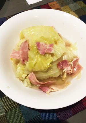 キャベツ半玉 まるごと煮-レシピのメイン写真