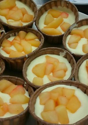 りんごのレアチーズケーキ♪-レシピのメイン写真